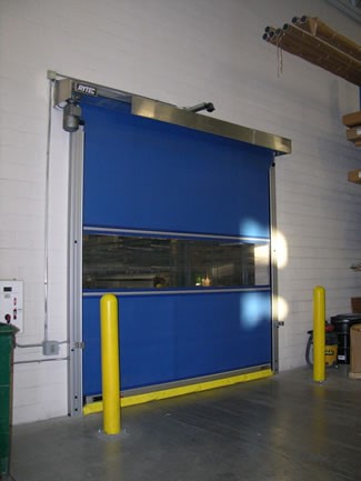 High speed loading dock doors 