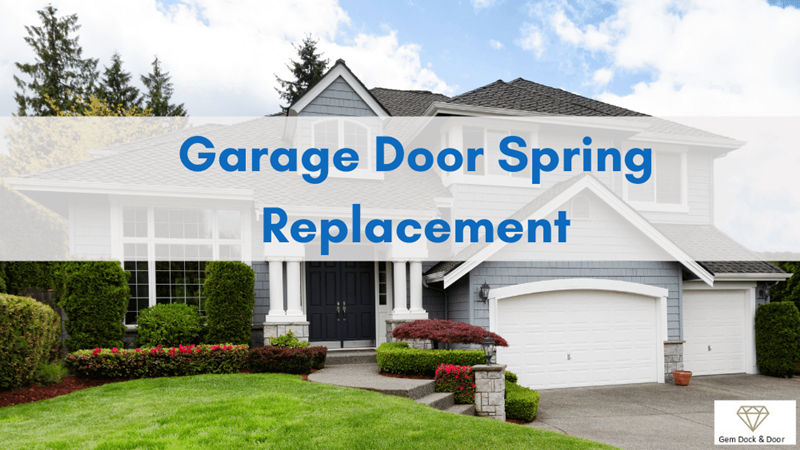 Garage Door Spring Replacement